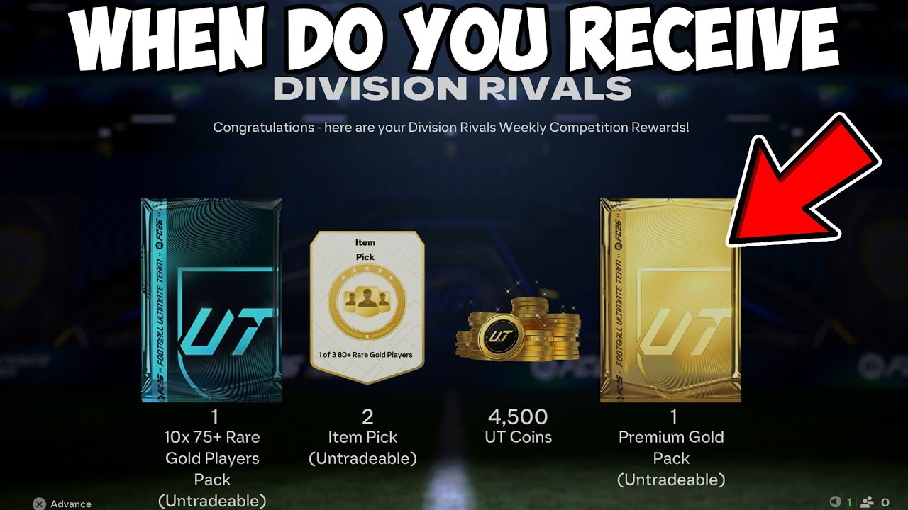 When Do You Receive Rivals Rewards On FC 26 (How To Claim Rivals Rewards)