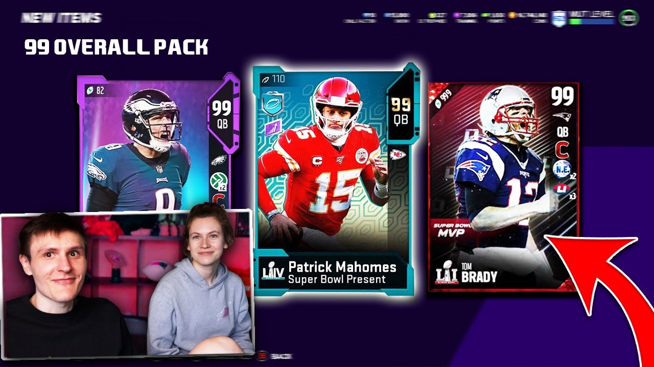 She Opened the *99 OVERALL* Pack... - Madden 21 Ultimate Team