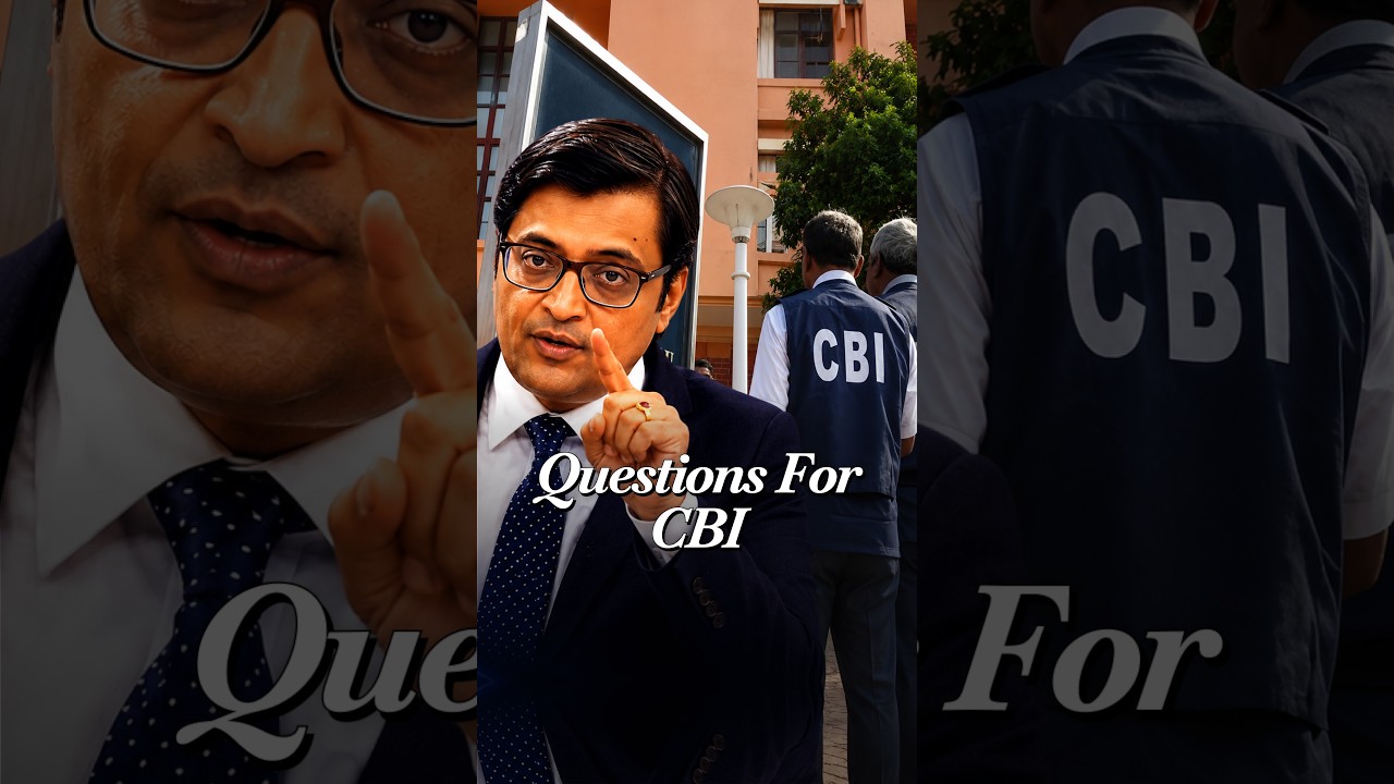 Arnab Questions CBI: Why Was Disha Salian&rsquo;s Body Fly Away 25 Feet At An Angle?