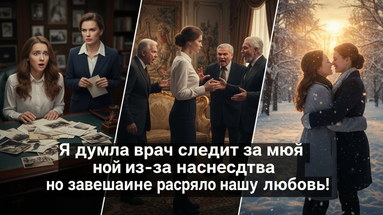 Я думала, врач следит за мной из-за наследства — но завещание раскрыло нашу любовь
