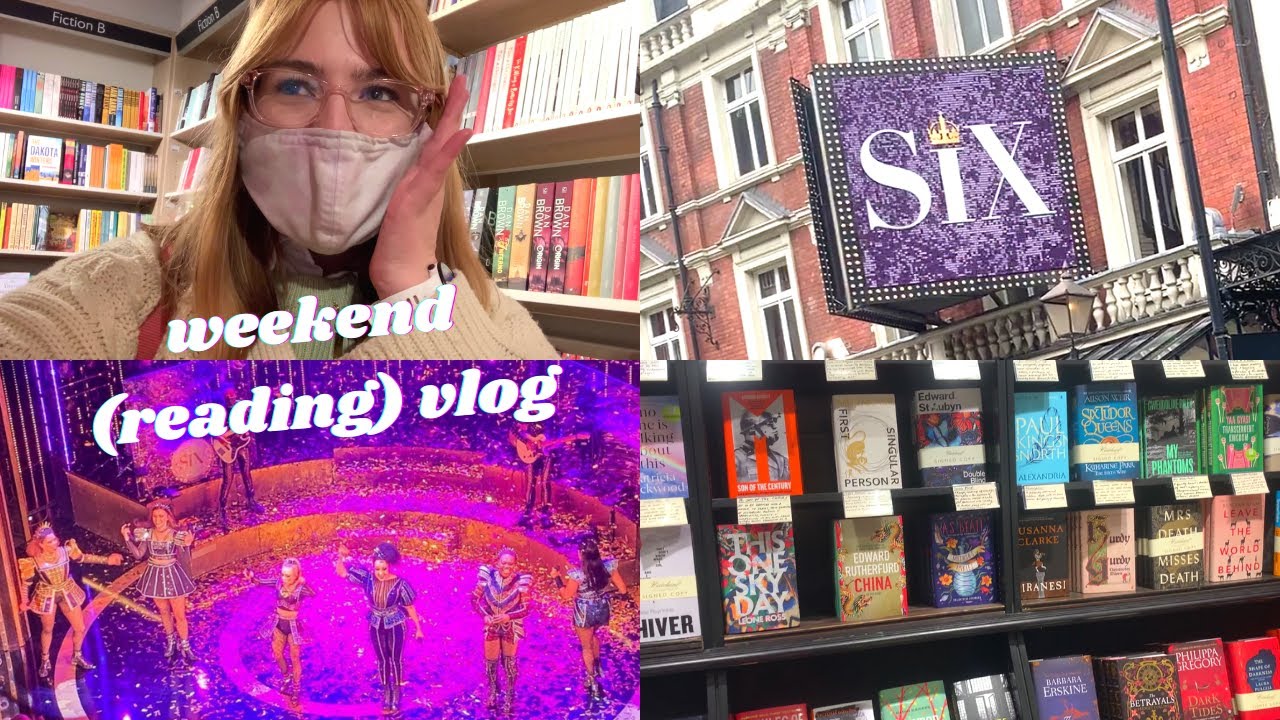 Book shopping in London and seeing SIX 👑💜 | weekend (reading vlog) #4 (inc Megasix)