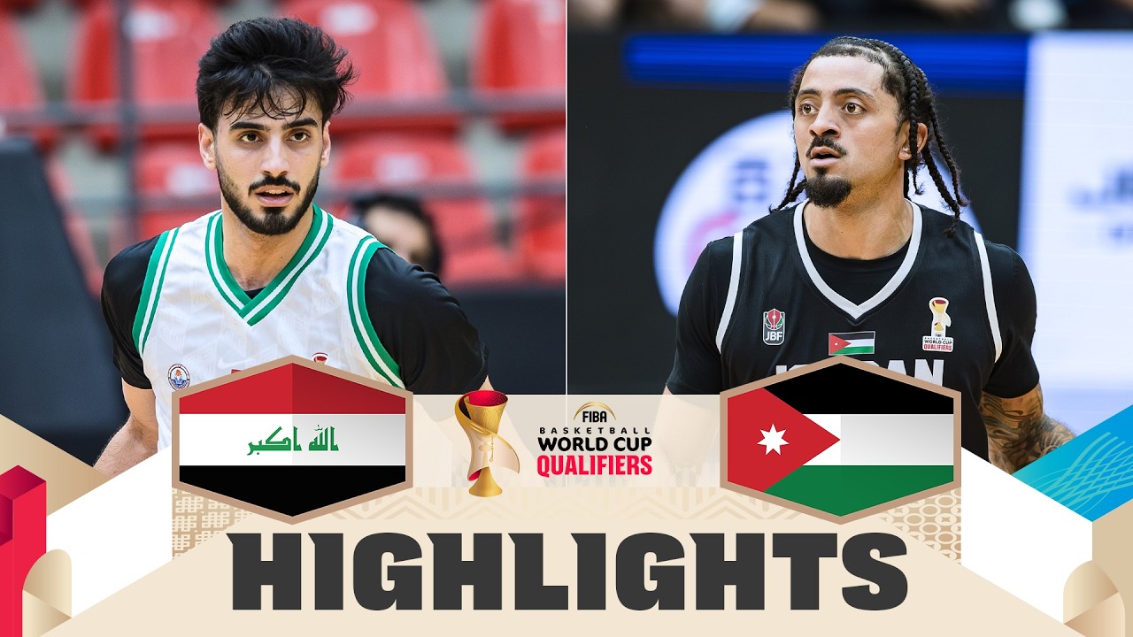 Iraq 🇮🇶 v Jordan 🇯🇴 | Highlights | FIBA Basketball World Cup 2027 Asian Qualifiers