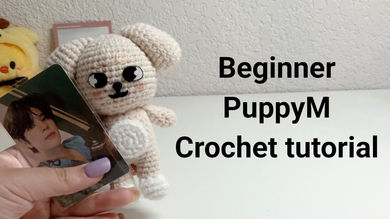 [Skzoo crochet tutorial #3] How to crochet stray kids skzoo PuppyM🐶 Beginner friendly tutorial✨