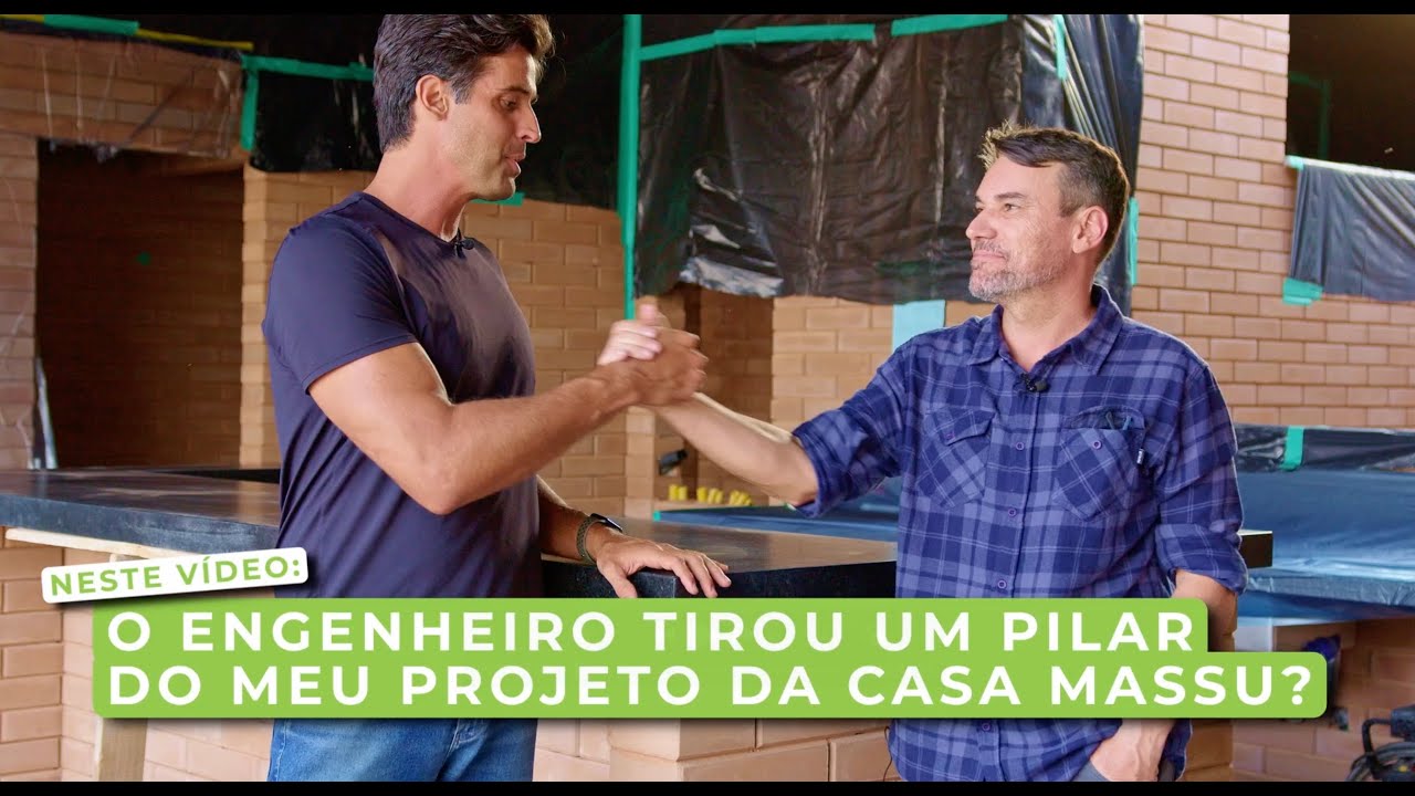 Conheça a  CASA MASSU | Tijolo Ecológico e Estrutura Metálica | De Olho na Obra | arq.Paulo Trigo