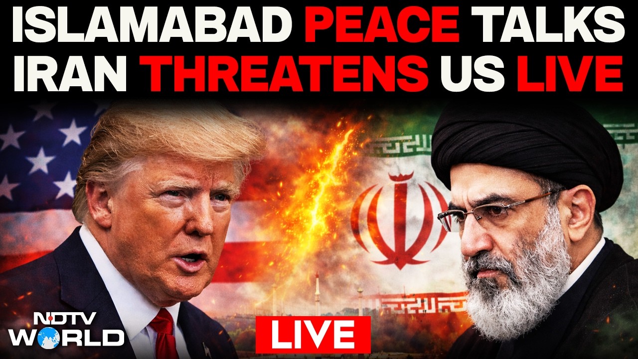 Islamabad Peace Talks LIVE | Iran Threatens US | US Iran War | US Iran Peace Talks | JD Vance In Pak