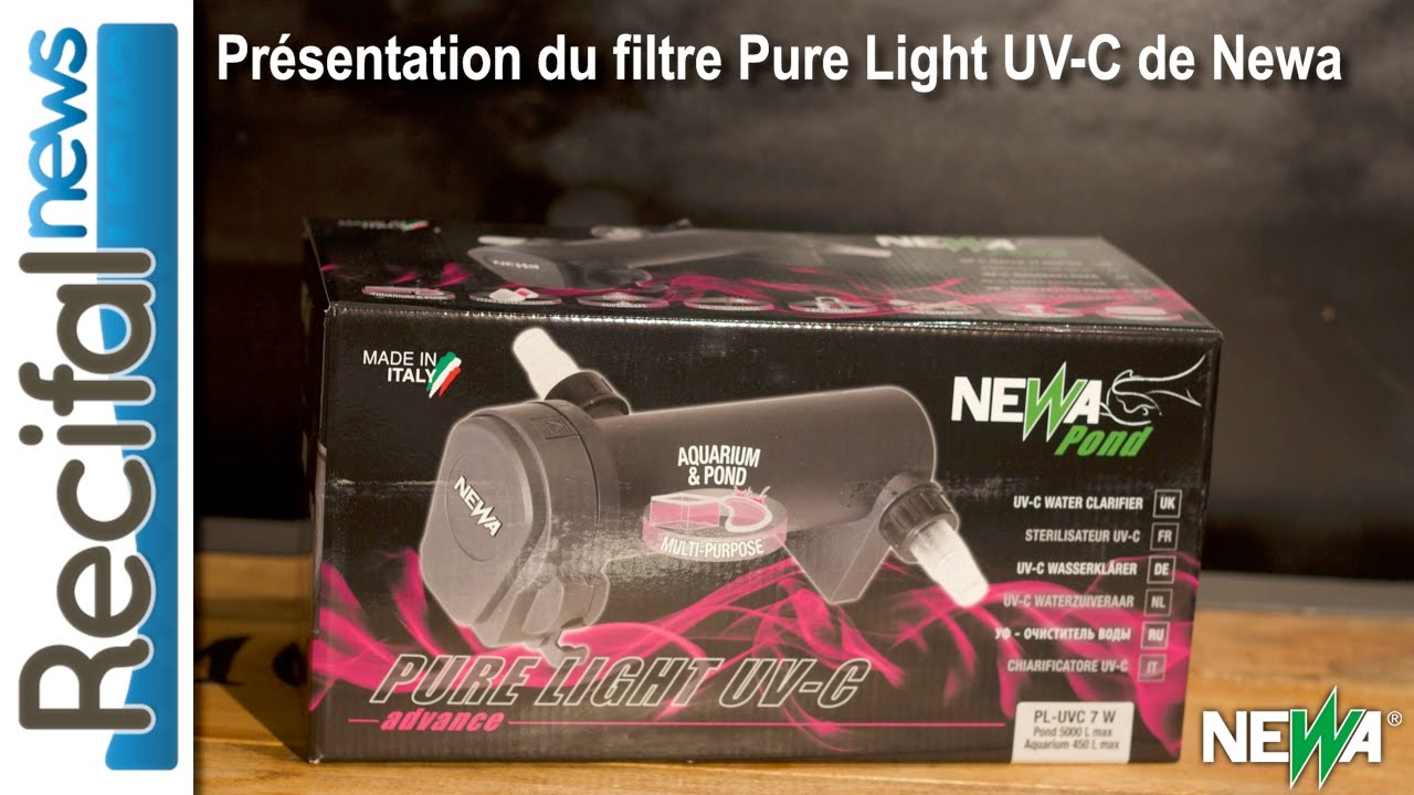 Newa UV Pure Light UV-C - Présentation du filtre UV pour Aquarium et bassin de