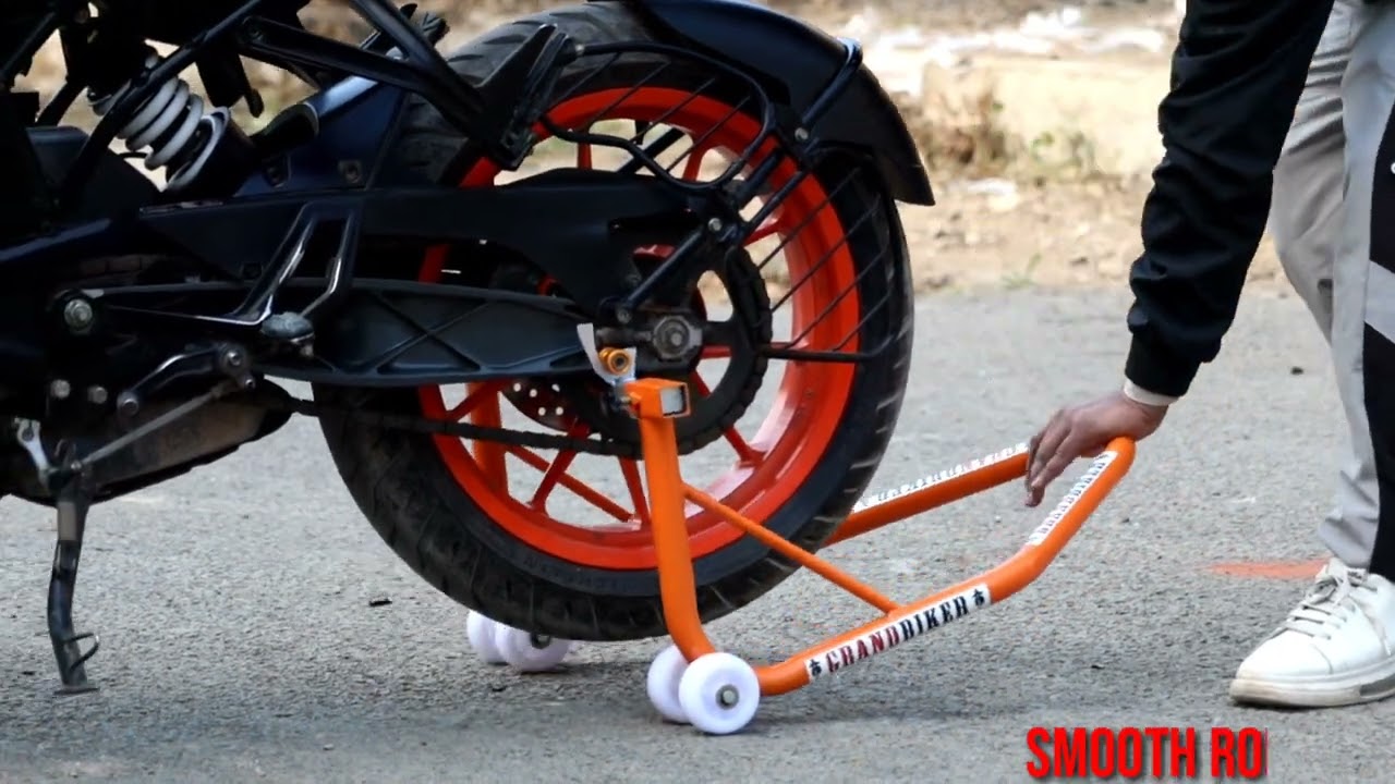 GRANDBIKER PADDOCK STAND || UNIVERSAL SPOOL TYPE PADDOCK STAND     #Universal _paddock stand