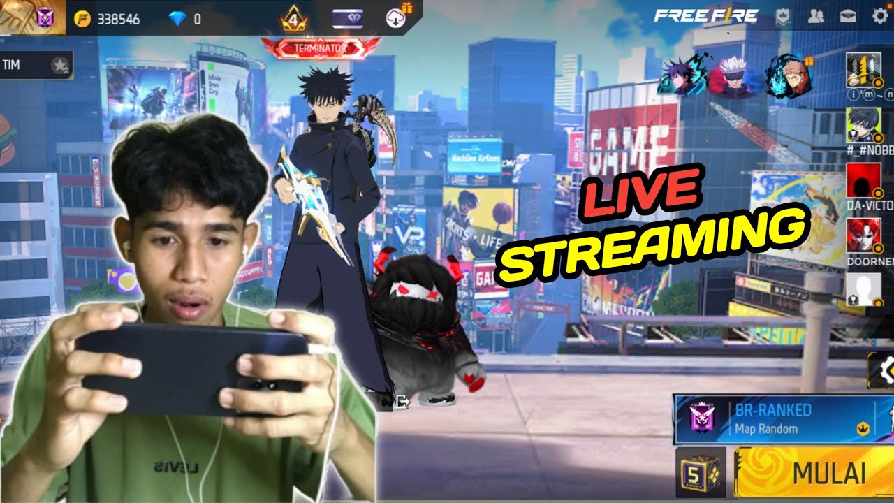 LIVE STREAMING FREEFIRE #shorts #shortsfeed