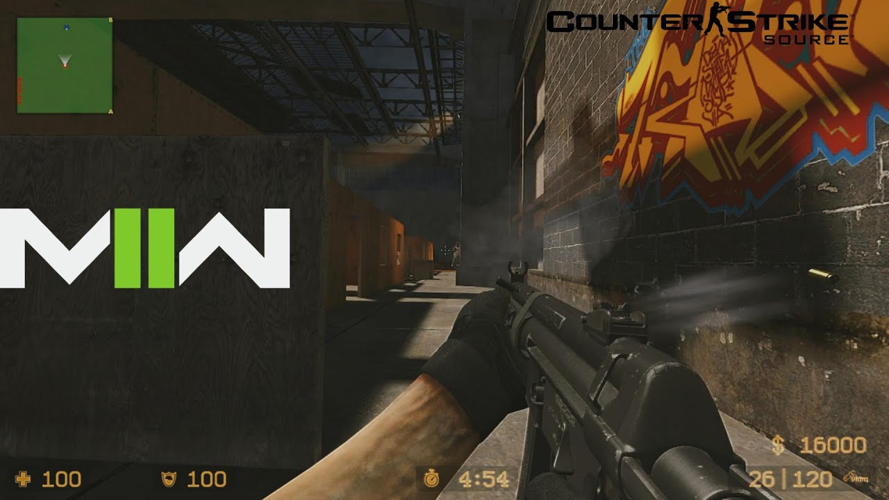 Counter Strike Source - Call Of Duty Modern Warfare 2 (2022) MOD 🔥🔥🔥