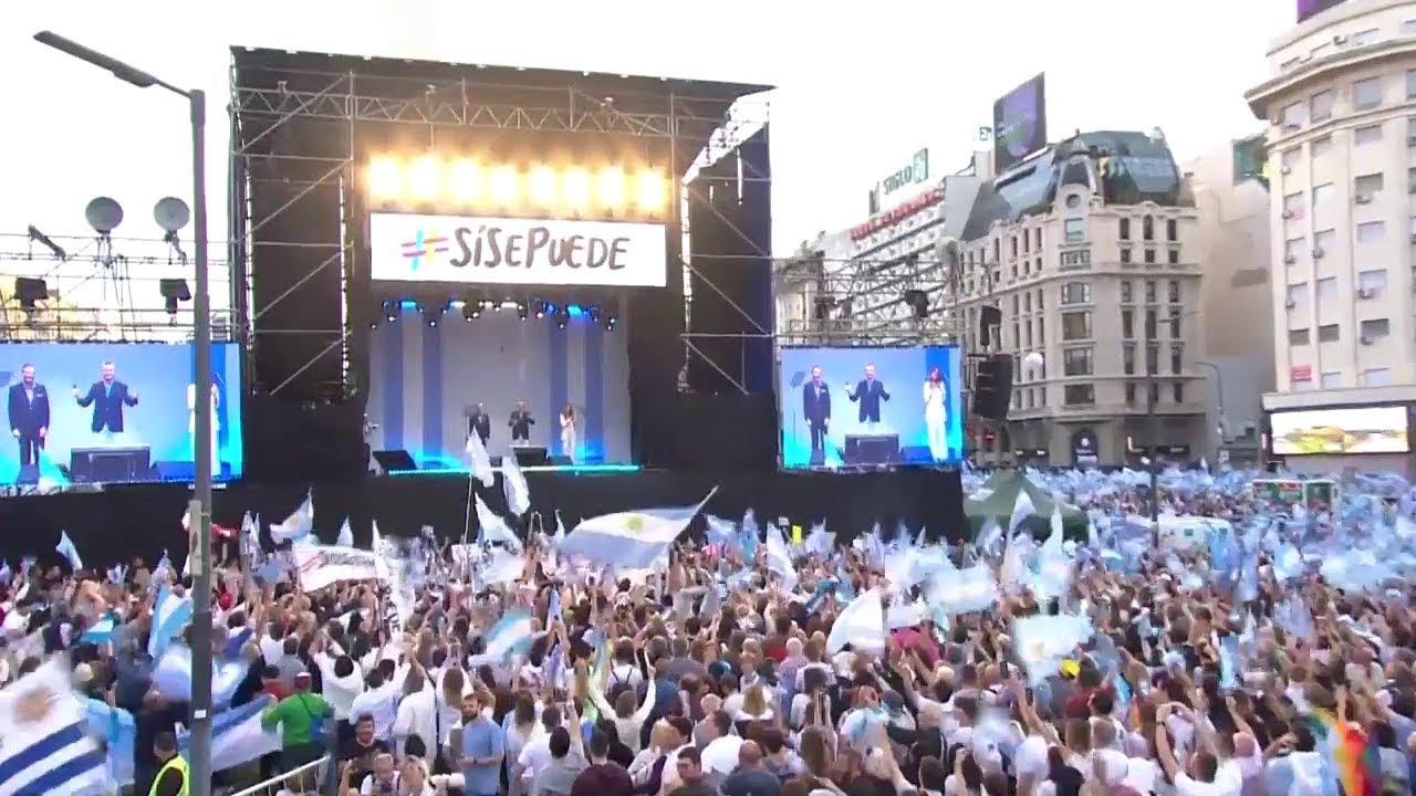 Macri encabezó un multitudinario acto de la marcha 