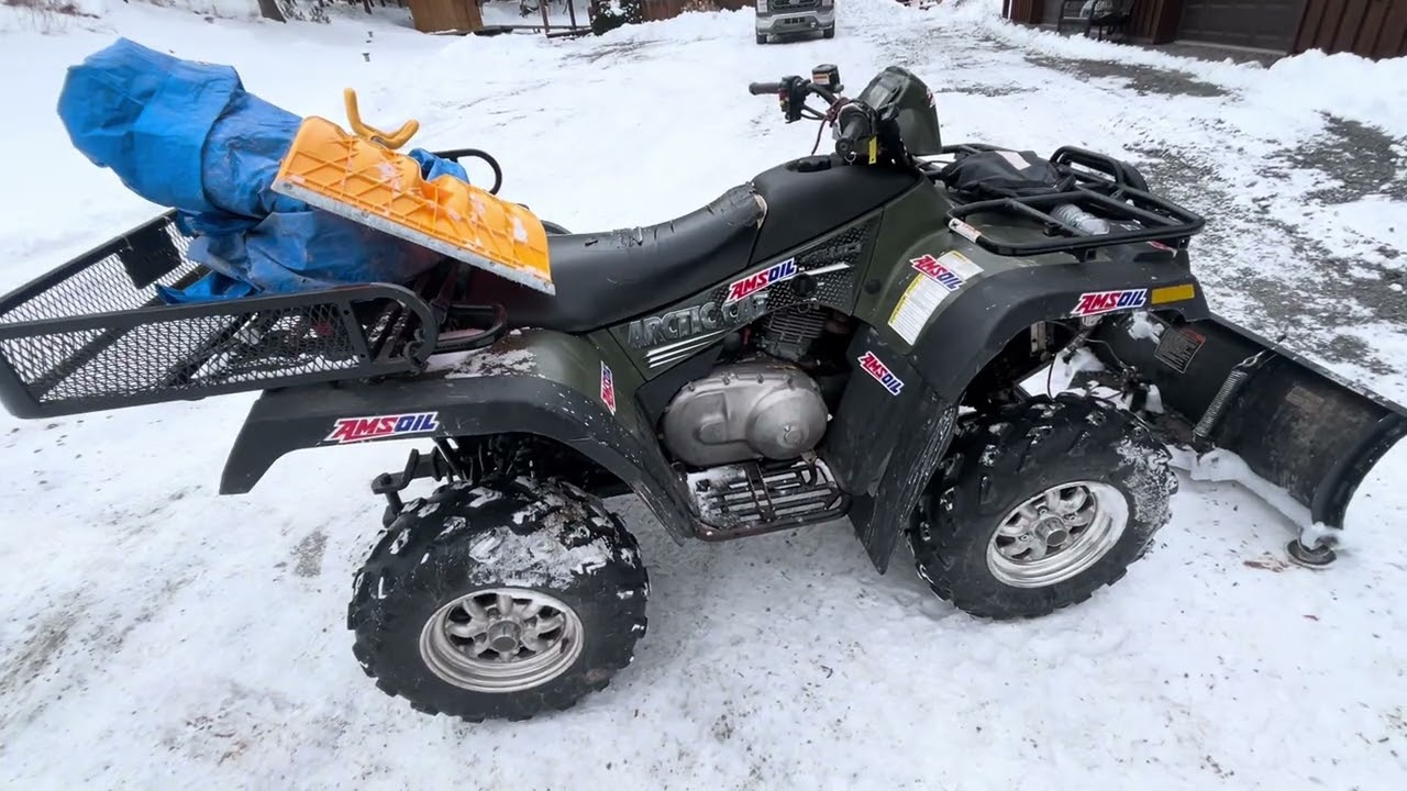 ATVs….Why Older is Better #atv #offroad  #Nature #Outdoors #Vintage #Snow #Plowing  #pMinimalist