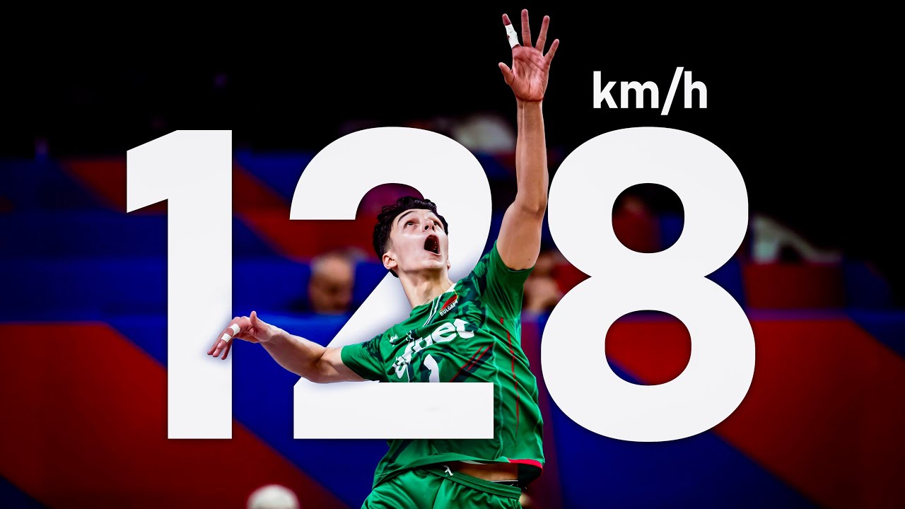 TOP 20 Craziest Volleyball Serves by Simeon Nikolov !!!
