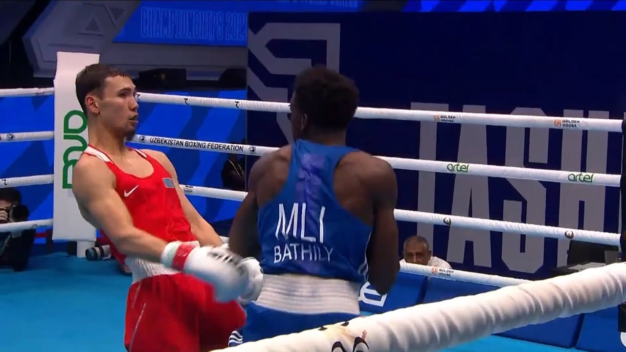R32 (57KG) TEMIRZHANOV SERIK (KAZ) vs BATHILY ABDOUL KARIM (MLI) | IBA World Championships 2023