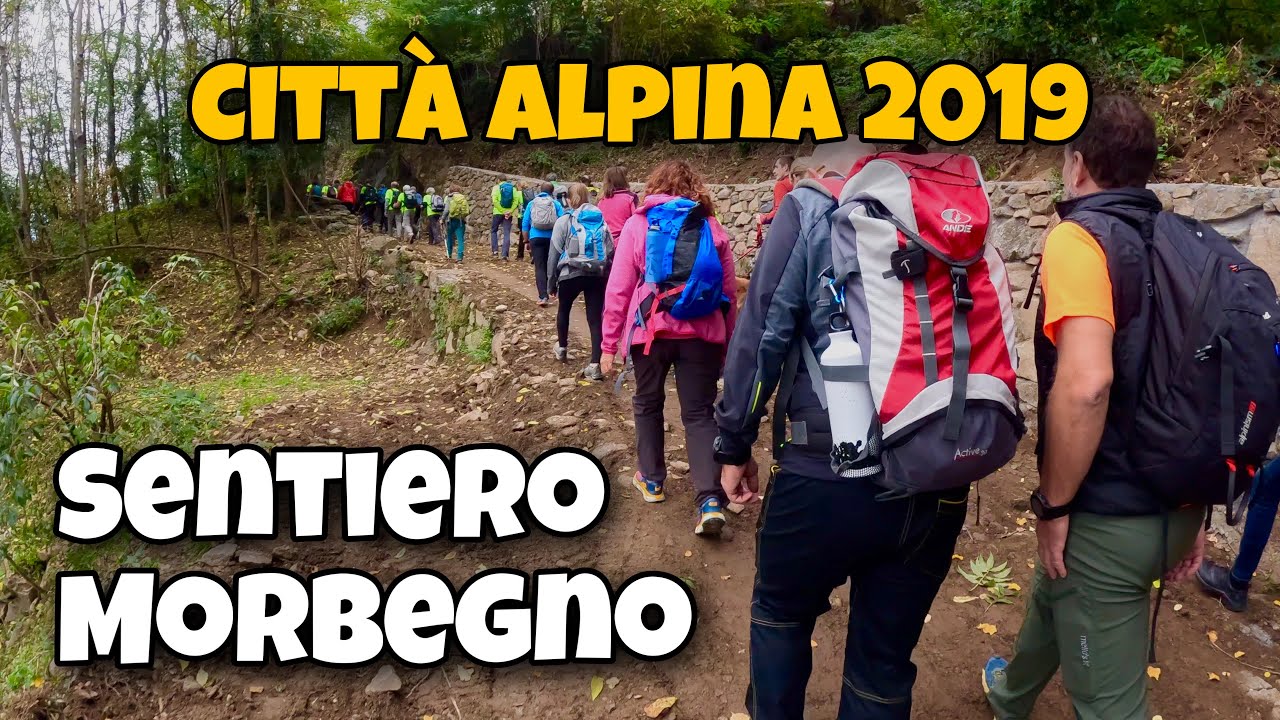 Inaugurazione del SENTIERO MORBEGNO - Trekking Urbano
