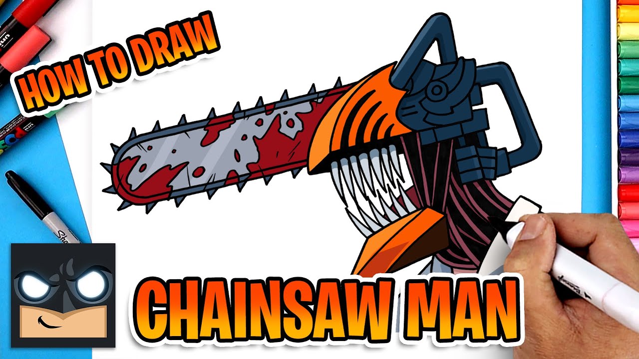 How to Draw Chainsaw Man