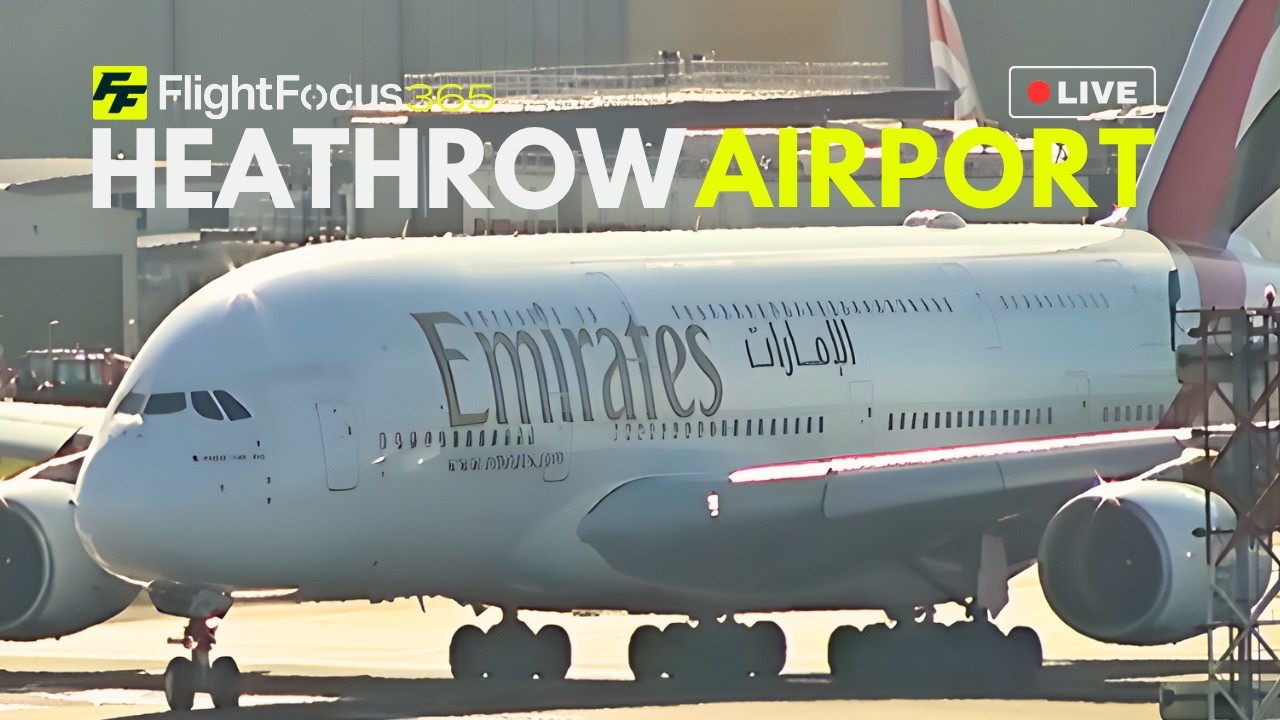 Heathrow Airport Live - Wednesday 10th June 2026