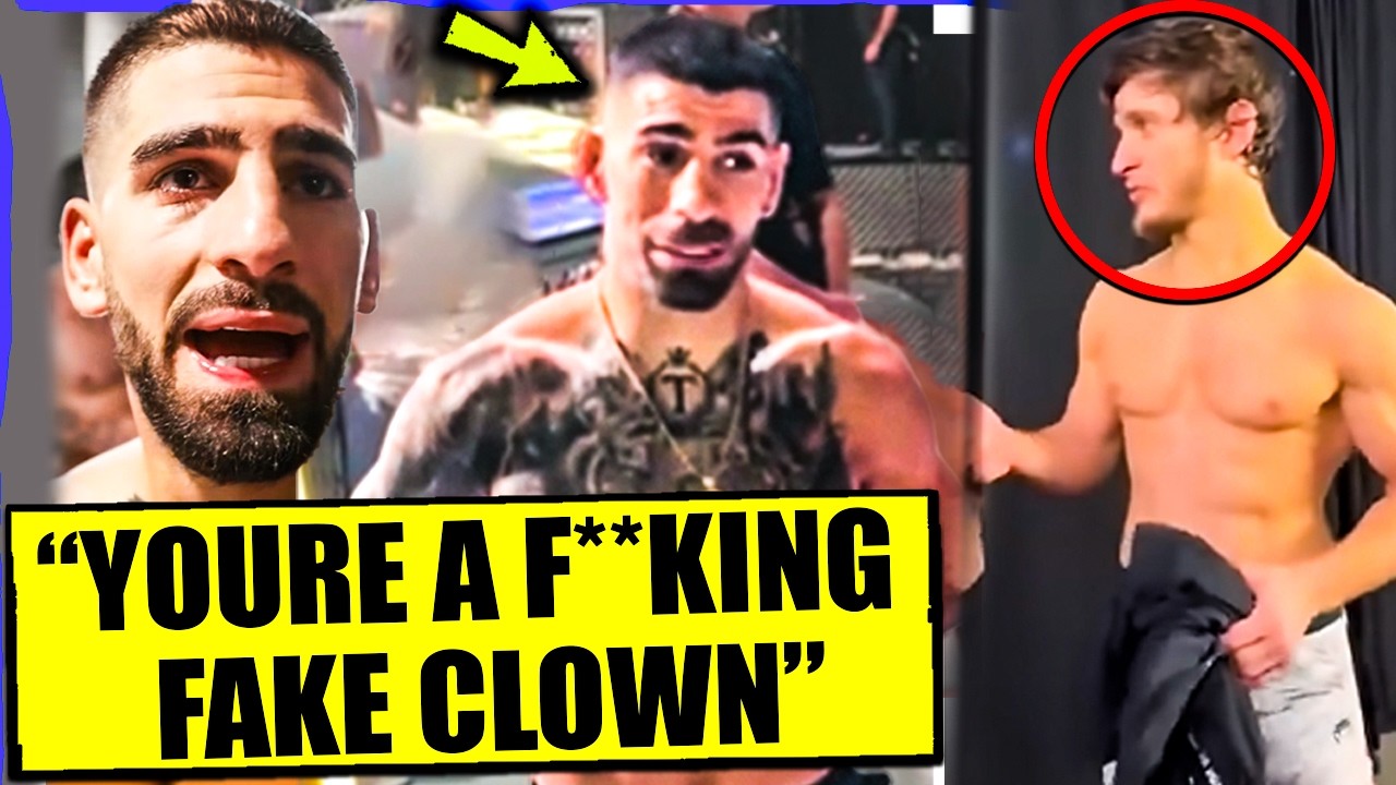 Ilia Topuria Gets Into PHYSICAL ALTERCATION with Movsar Evloev, Dana White GOES OFF! Team Khabib