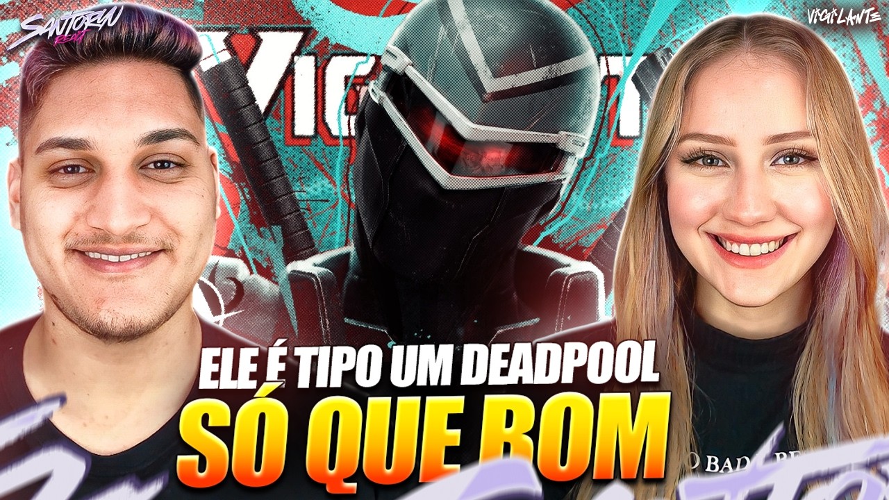 ♪ Vigilante (Pacificador) | M4TEI FOI POUCO | AniRap - REACT EM CASAL