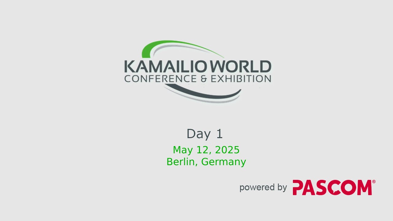 Kamailio World 2025 - Day 1