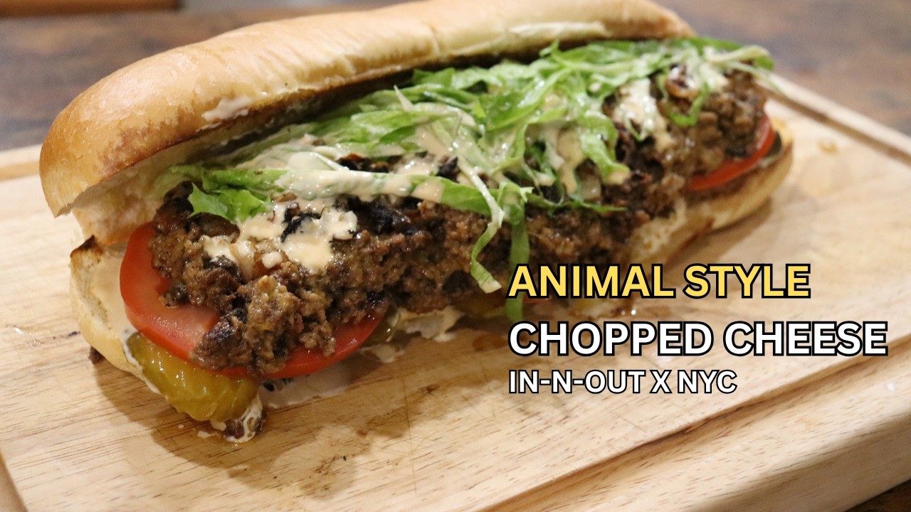 Этот рубленый сыр в стиле «Animal Style» просто невероятен.