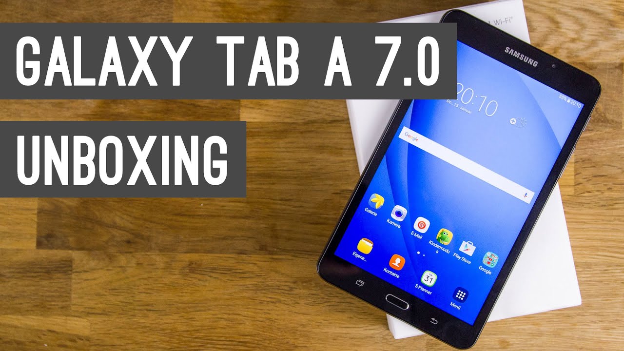 Samsung Galaxy Tab A 7.0 (2016) Unboxing & Hands On