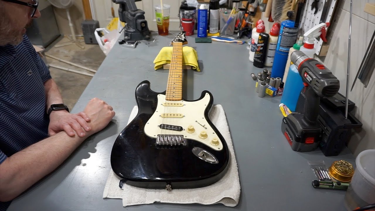 The Washburn Lyon Project Guitar: Part 1 - Disassembly and Cleaning