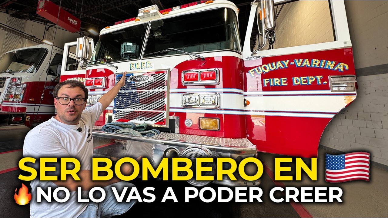 &iquest;C&Oacute;MO ser BOMBERO en ESTADOS UNIDOS? | Entrenamientos, camiones y equipo | Fuquay-Varina