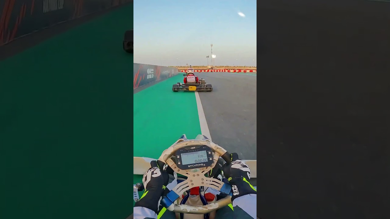 Epic Rotax Senior Max battle at Lusail Karting Track