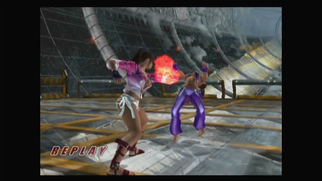 Tekken 5 Christie(Barefoot) vs Christie(Mirror Battle)