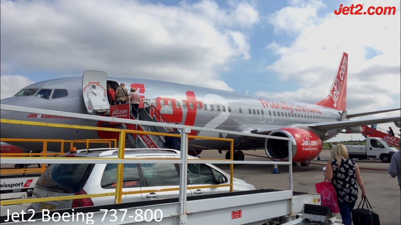 Jet2.com Boeing 737-800 Leeds Bradford to Arrecife (lanzarote) | full flight