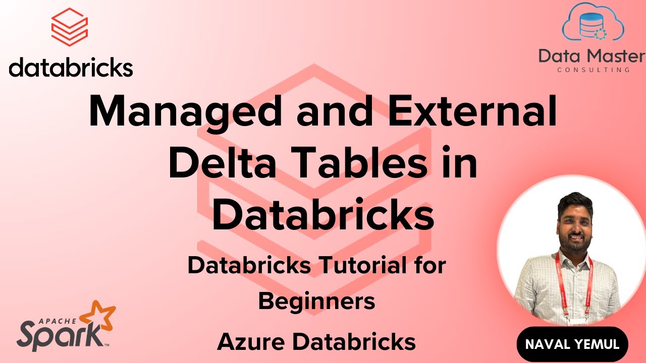 Managed and External Delta Tables in Databricks| DataFrame and Spark SQL way