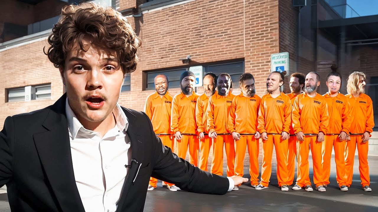 Освобождение 10 незнакомцев из тюрьмы!