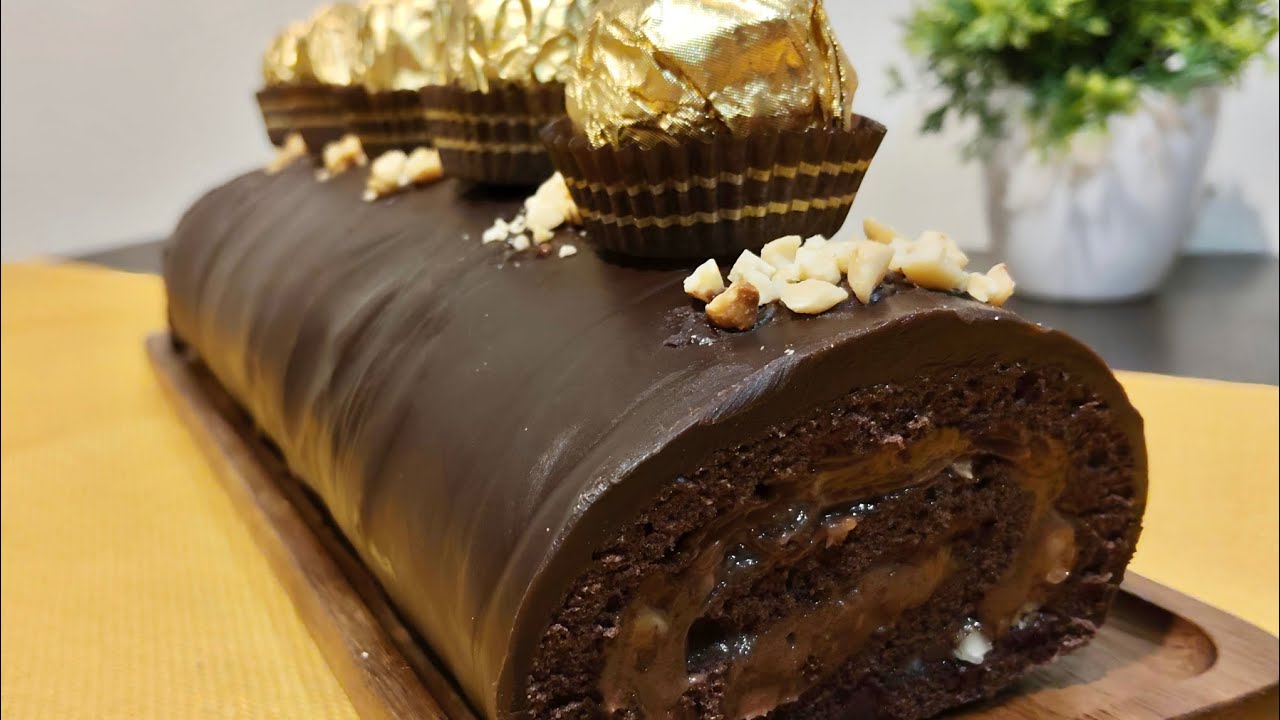 Rulada Ferrero Rocher 