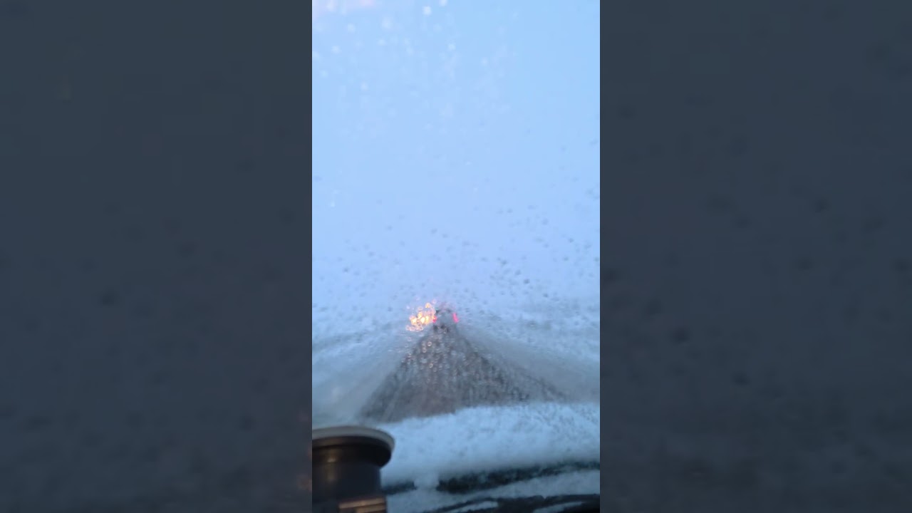 #snowstorm drive to Hurricane Utah