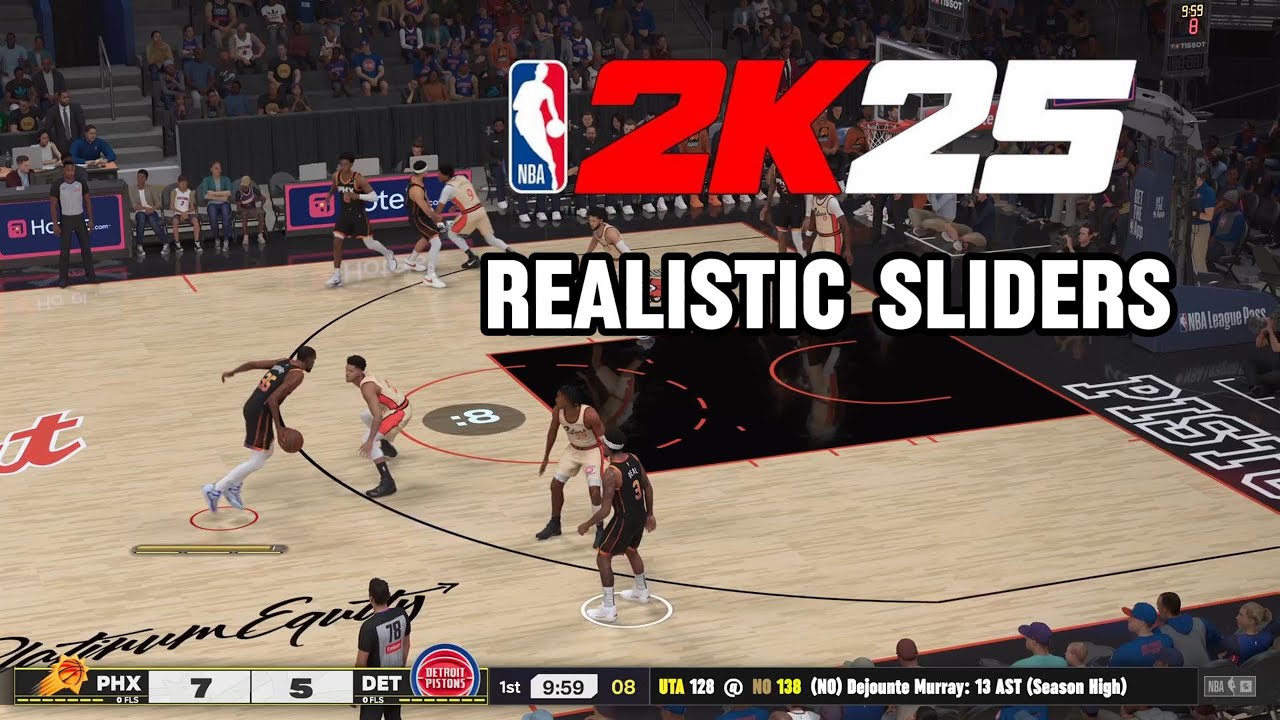 NBA2K25 | Самые реалистичные слайдеры