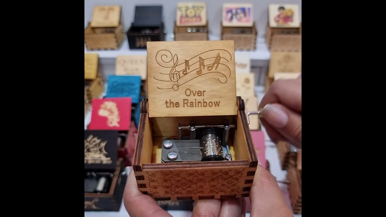 Caja musical Over the rainbow