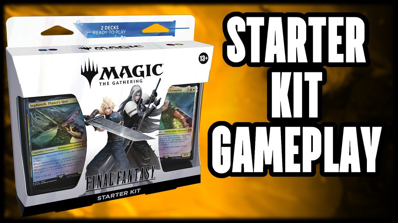 How Good are the Final Fantasy Starter Kit Decks? - Magic Arena Gameplay