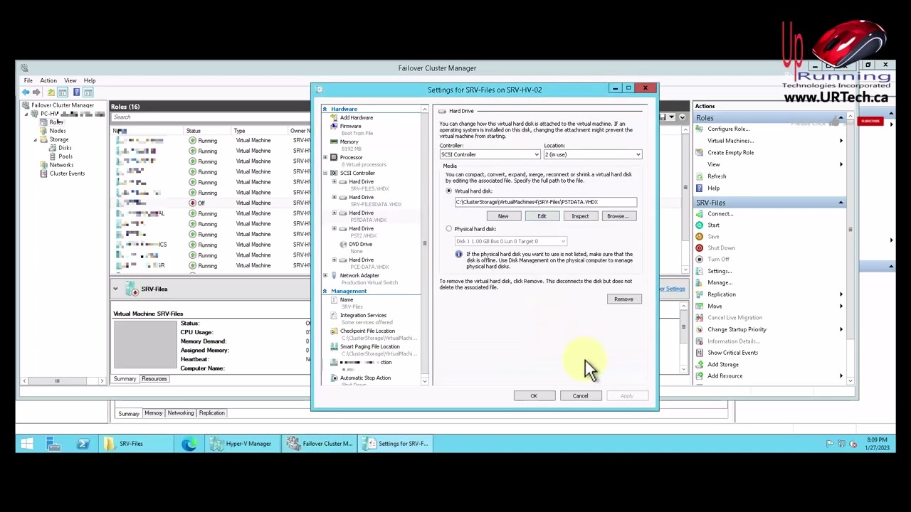 EASY - Expand a Disk in Failover Cluster Manager