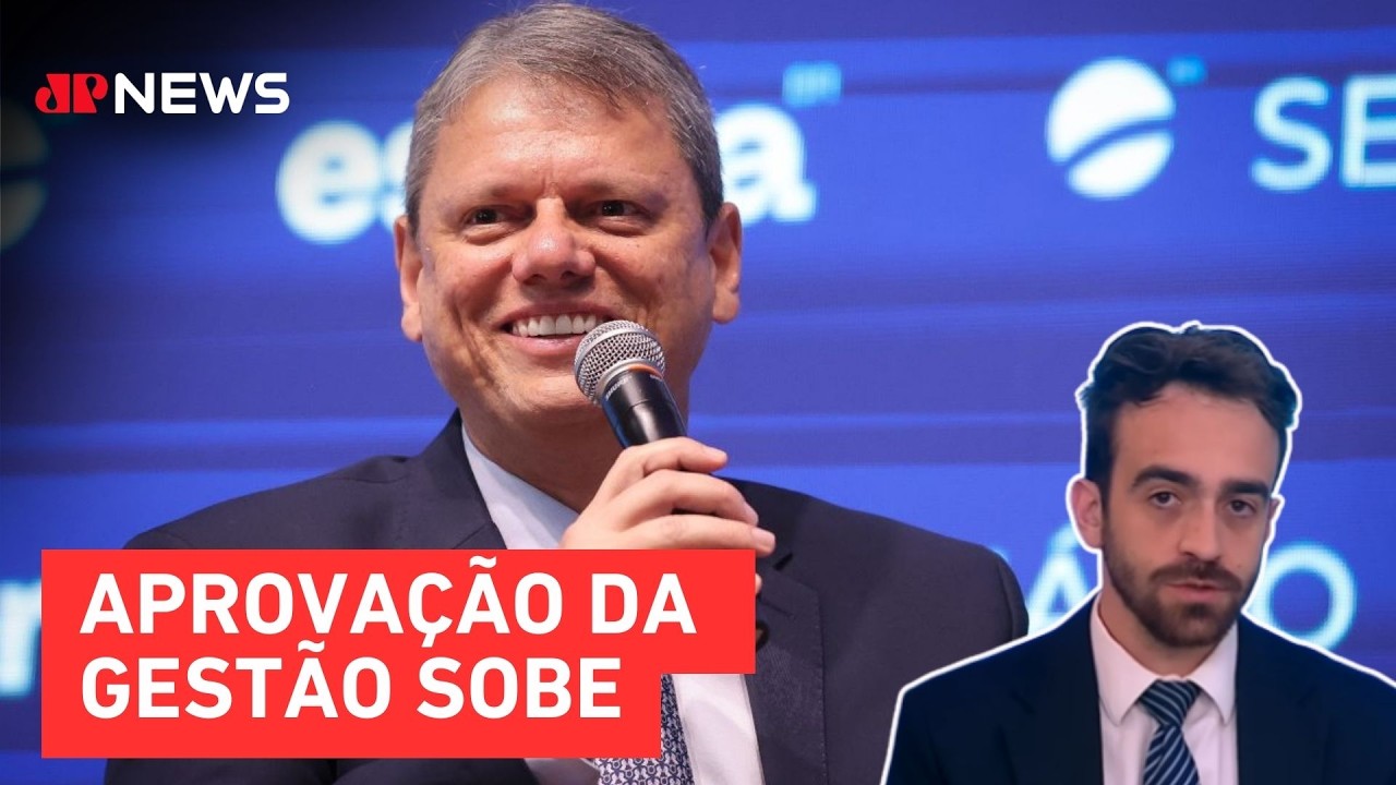 Datafolha: 64% aprovam o trabalho de Tarcísio; Krigner comenta