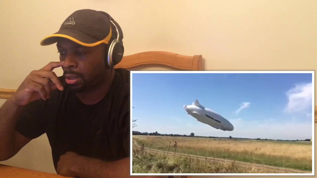 Airlander 10 crashing into the ground cardington shed airship reaction!