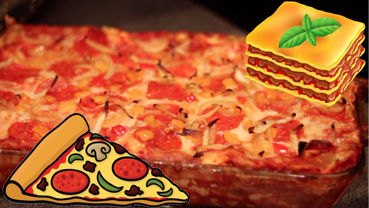 Loaded Pizza Lasagna- Buzzfeed Test #64