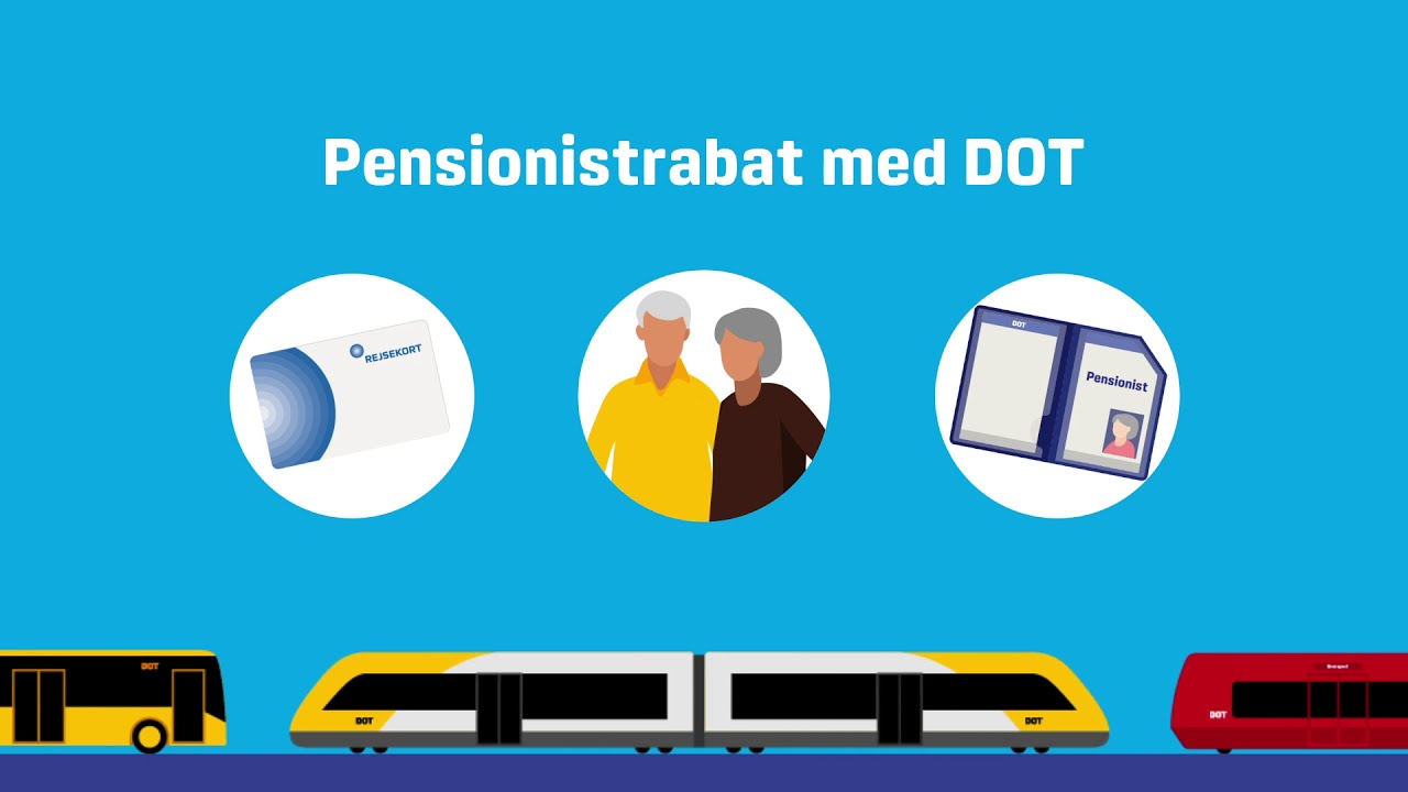 Pensionistkort og rejsekort til pensionister