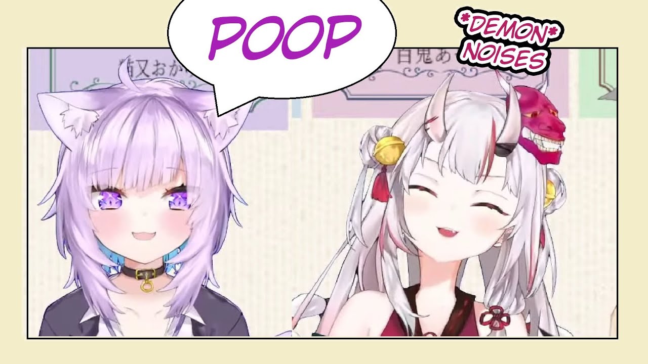 A word from Okayu that makes Ayame Laughs Uncontrollably [Hololivee/ENG SUB]