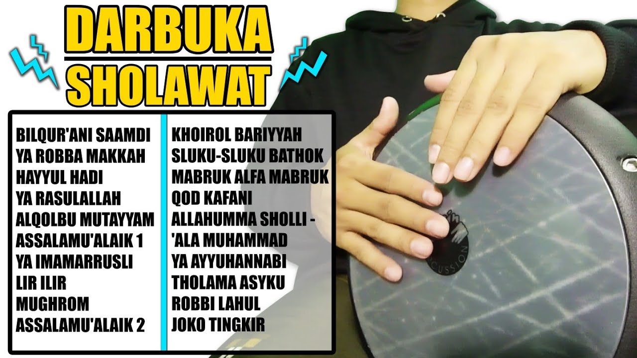 DARBUKA SHOLAWAT!!! KOMPILASI PRAKTIK TUTORIAL SHOLAWAT