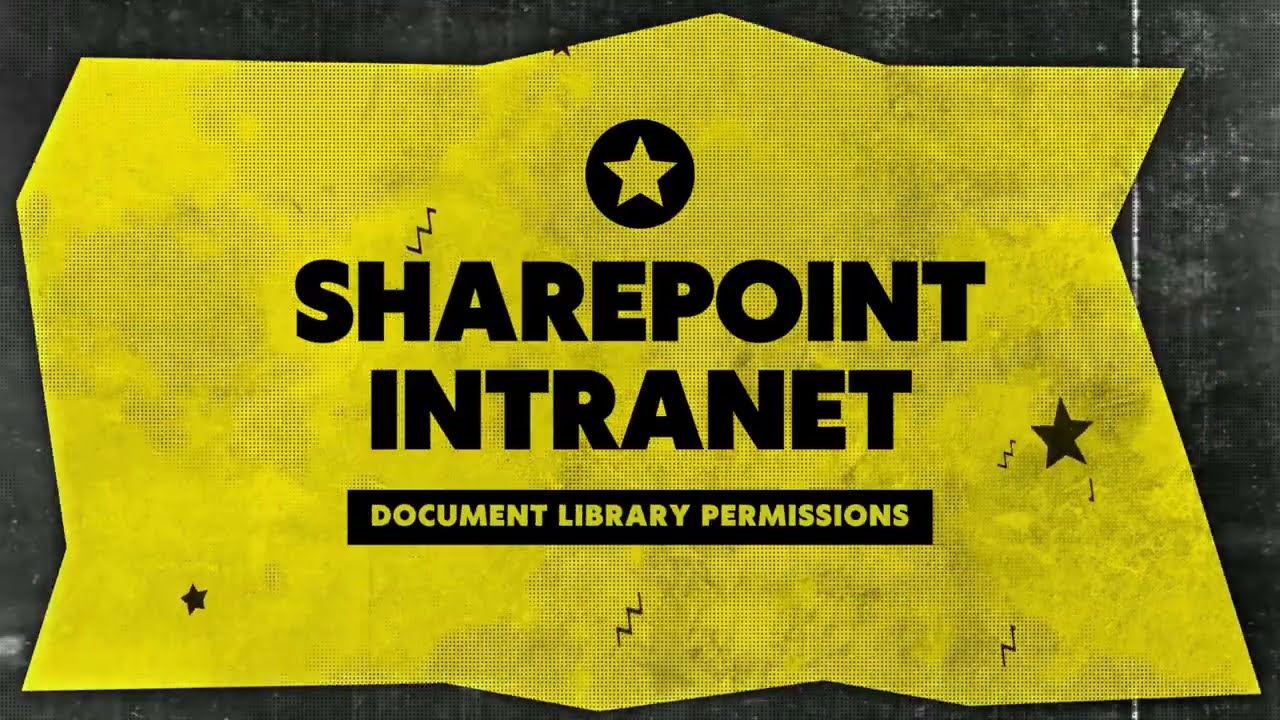 SharePoint Intranet   Document Library Permissions