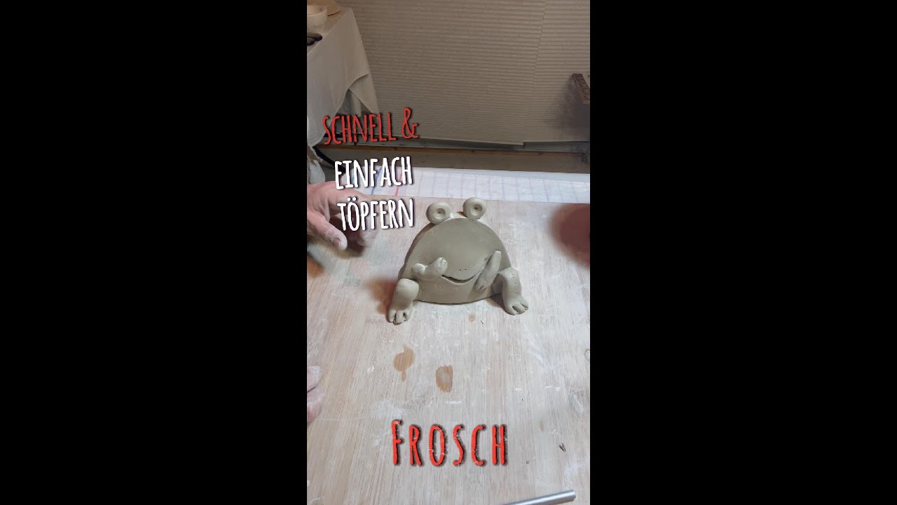T&ouml;pferanleitung Frosch, DIY