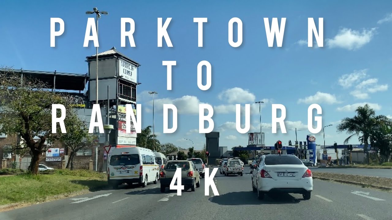 Parktown, Johannesburg to Fairland, Randburg | Driving video | South Africa | 4K |