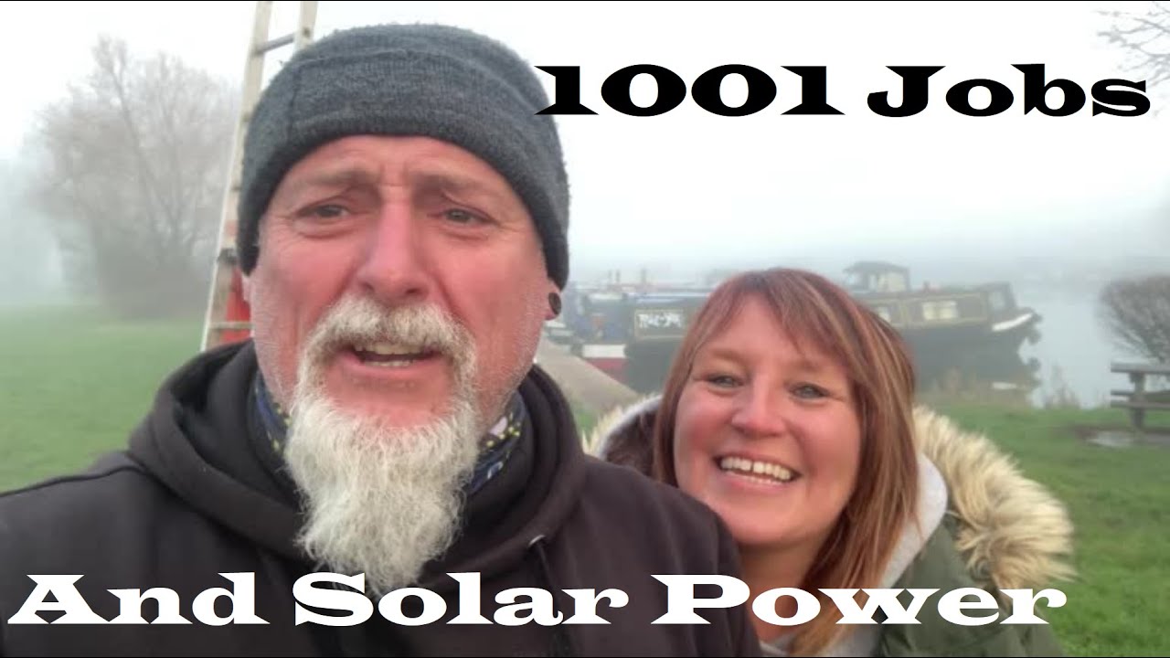 Building Our Narrowboat #28 - 1001 jobs and Solar Installation