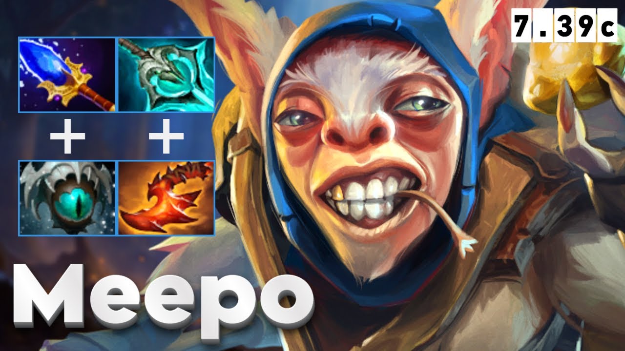Meepo | Mid Lane Patch 7.39c Dota 2 [Full Match]