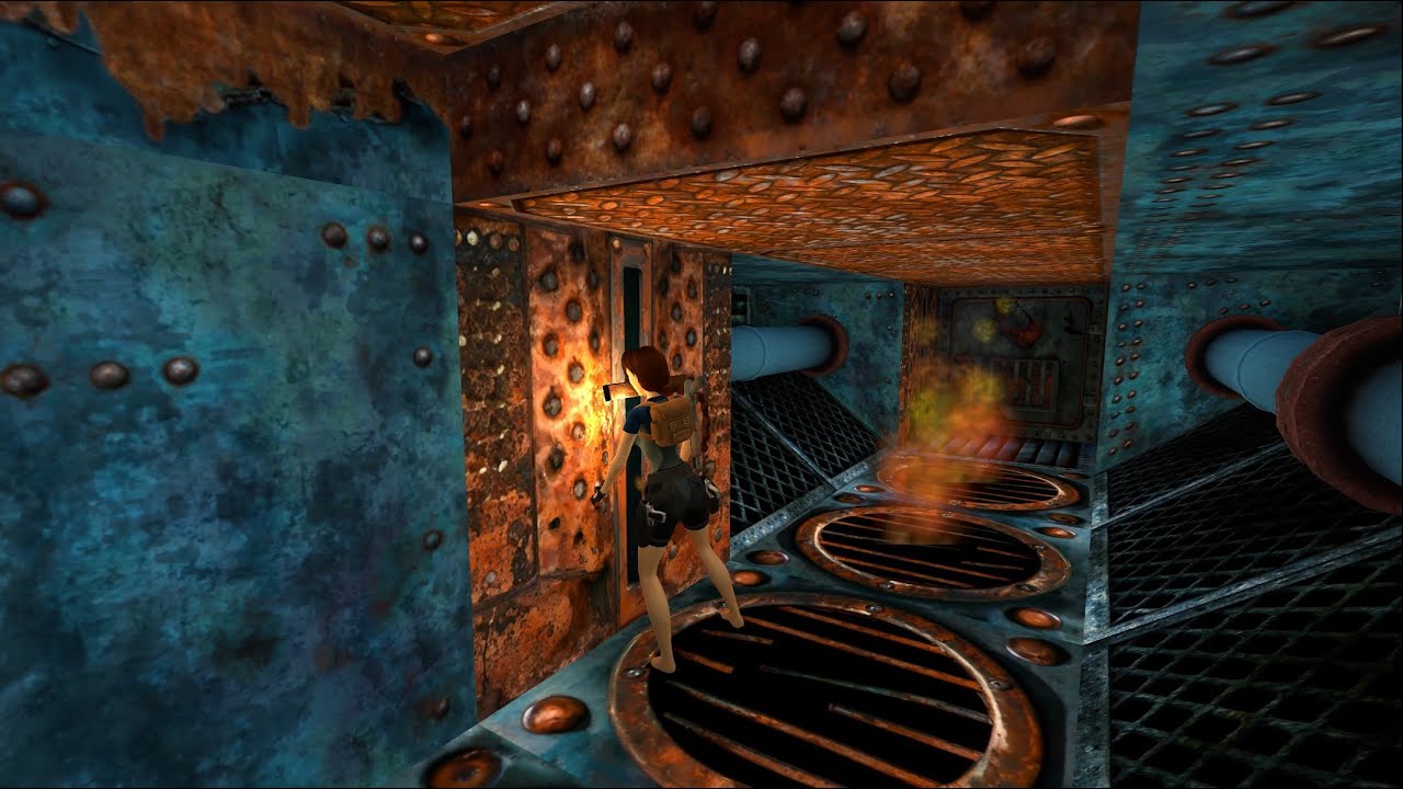 Tomb raider 2 Remastered Level 7 - 40 Fathoms